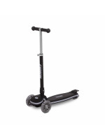 Kolobežka pre deti, 3 kolesová carbon - čierná