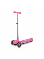 Kolobežka pre deti, 3 kolesová carbon - ružová