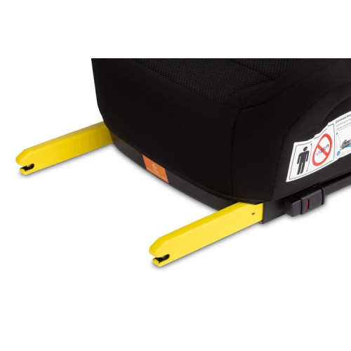 Autosedačka, podsedák s isofixom JAGUAR I-size, čierna, (125-150)