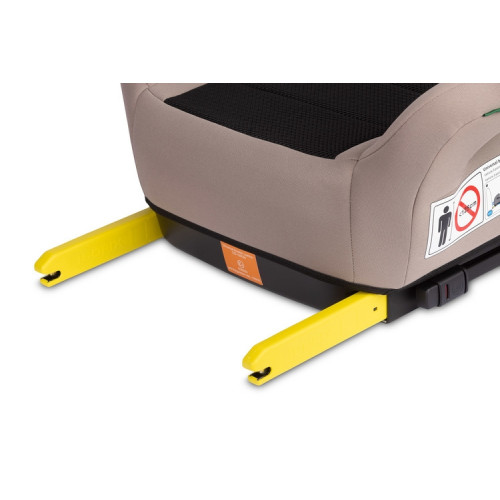 Autosedačka, podsedák s isofixom JAGUAR I-size, béžová (125-150)