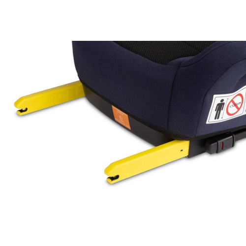 Autosedačka, podsedák s isofixom JAGUAR I-size, modrá (125-150)