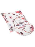 Veľký a malý nahrievací vankúšik termofor s čerešňovými kôstkami - Boho