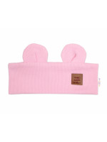 Čelenka Teddy s uškami pre deti Hand Made - ružová, 4-8 rokov