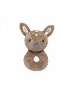 Plyšová hrkálka Srnka 18cm - béžová