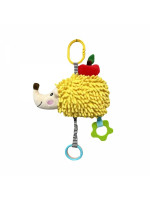 Závesná edukačná hračka s melódiou a s hryzátkom - Ježko