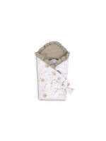 Zavinovačka pre bábätko, mušelín, bavlna, Púpava béžová