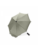 Dáždnik/slnečník ku kočíku - šedý polar