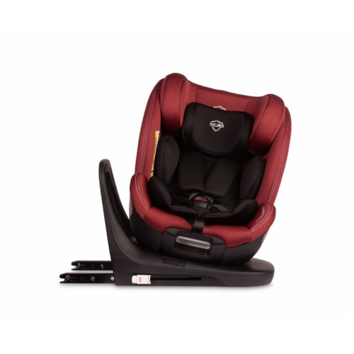 Detská autosedačka Securo 40-150 cm, otočná, ISOFIX, i-Size, 40-150, červená