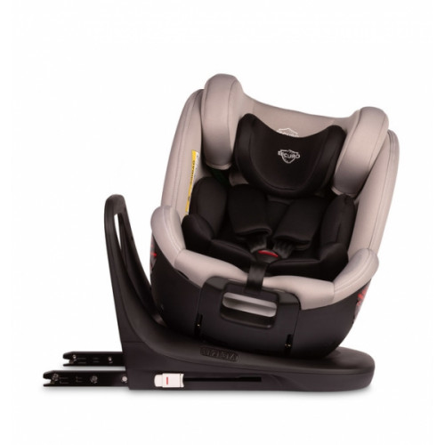 Detská autosedačka Securo 40-150 cm, otočná, ISOFIX, i-Size, 40-150, svetlo šedá