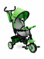 Detská trojkolka Timmy 3v1 s vodiacou tyčou, rastúca - zelená