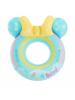 Detský nafukovací kruh Myšiak modrý 50cm s úchytmi