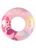 Detský nafukovací kruh Perlová princezná 60cm s úchytmi