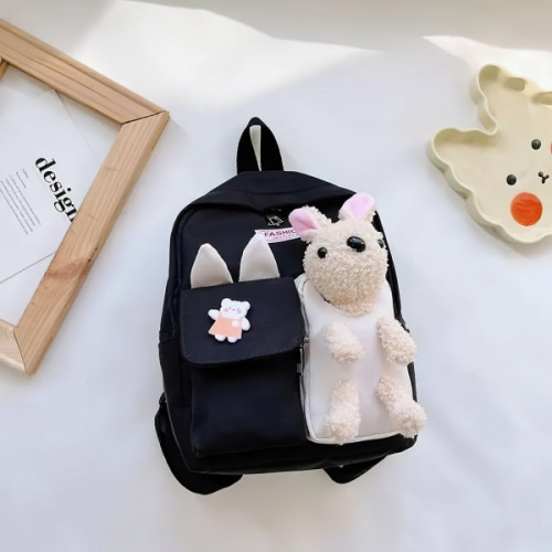 Detský batoh Zajačik čierny