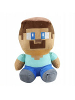 Plyšová hračka Minecraft Steve Pixel 20cm