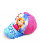 Detská šiltovka Frozen Elsa a Anna s potlačou M