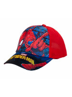 Detská šiltovka Spiderman Superhero s potlačou M/L
