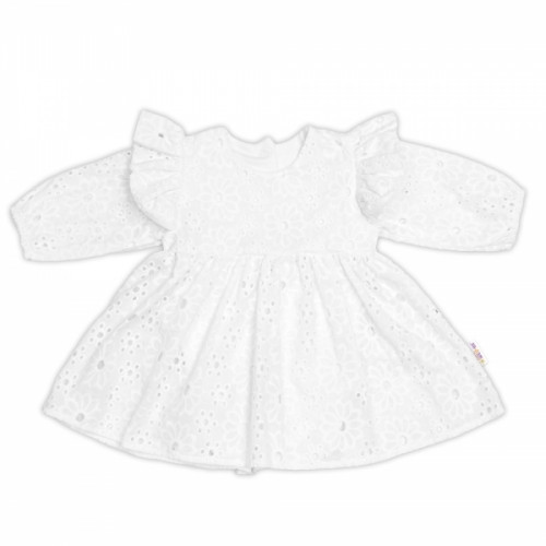 Sukničkobody s volánikom + čelenka, Laura, Madeira, 2D sada, biele, veľ. 62