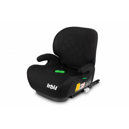 Podsedák, autosedačka Irbis i-Size 125–150 cm s ISOFIX – čierna