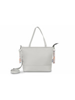 Štýlová taška pre mamičky z ekokože - šedá