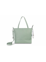 Štýlová taška pre mamičky z ekokože - oliva