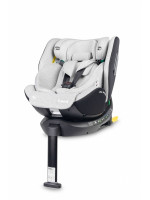 Autosedačka Lumi i-Size 40-150 cm, Isofix, 360 °, rastová, od 0m + do 12 rokov - sv. šedá