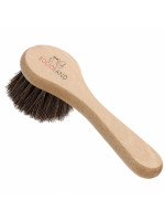 Drevená kefa s mäkkým konským vlasom, veľká, prírodná