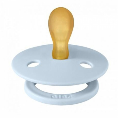 Kaučukový cumlík, BIBSKaučukový cumlík BIBS, 0-6 m, sv. modrá