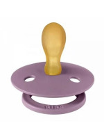 Kaučukový cumlík BIBS symetrický, 0 - 6 m, fialový