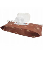 Puzdro/obal na vlhčené obrúsky, Dúha - hnedý