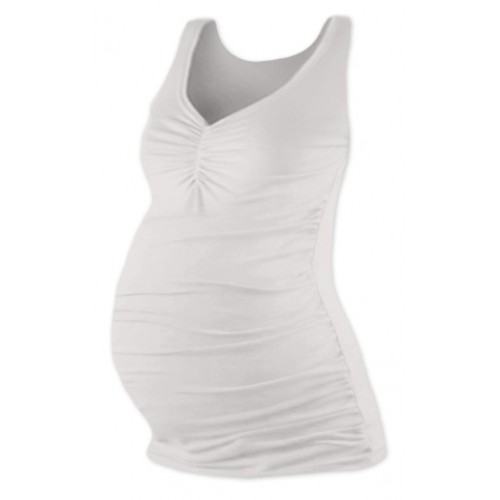 JOŽÁNEK Tehotenský topík JOLANA - smotanová