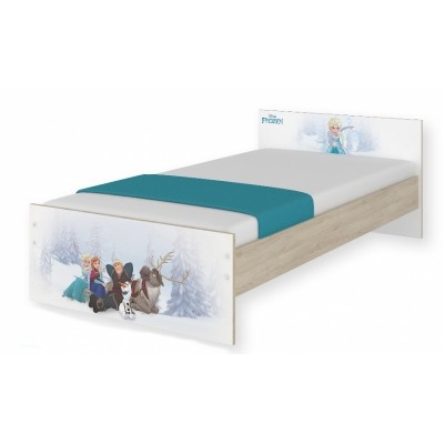 BabyBoo Detská junior posteľ Disney 180x90cm - Frozen, D19
