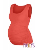 Be MaaMaa Top, tielko DANA nielen pre tehotné - lososová, veľ. L/XL