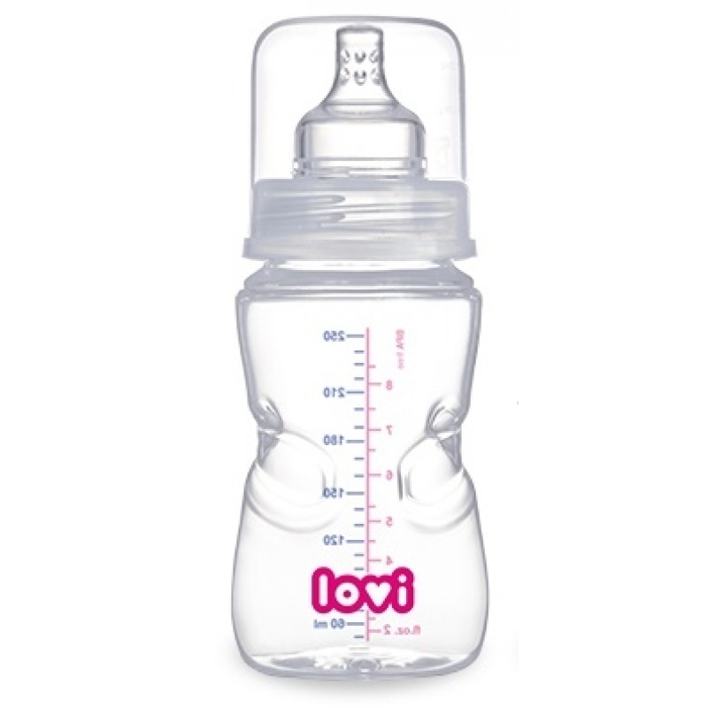 Fľaštička LOVI samosterilizační 250ml