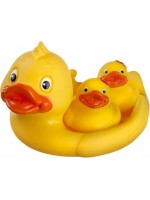 Hencz Toys Kačička a deti mydlovničkou - gumová hračka