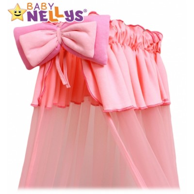 Baby Nellys Nebesá šifón  - ružové