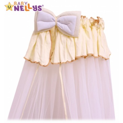 Baby Nellys Nebesá šifón - smotanové