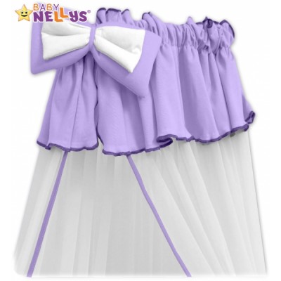 Baby Nellys Nebesá šifón - lila