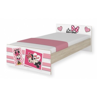 BabyBoo Detská junior posteľ Disney 180x90cm - Minnie UPS