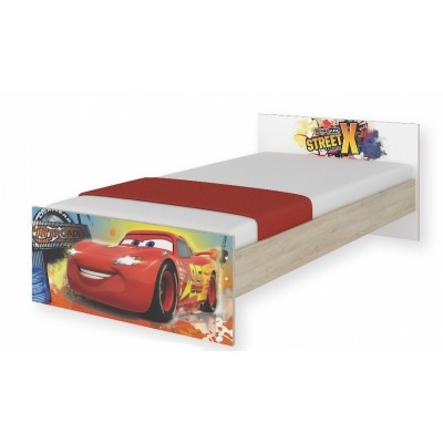 BabyBoo Detská junior posteľ Disney 180x90cm - Cars, D19