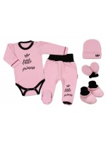 Súpravička do pôrodnice Princess - ružový