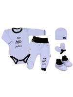 Baby Nellys Súpravička do pôrodnice Princ - modrá