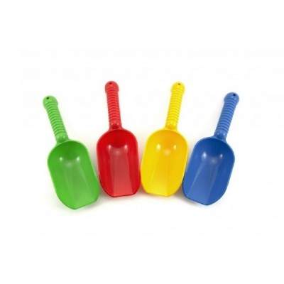 Teddies kupecká lopatka plast 24cm asst 4 farby 12m +