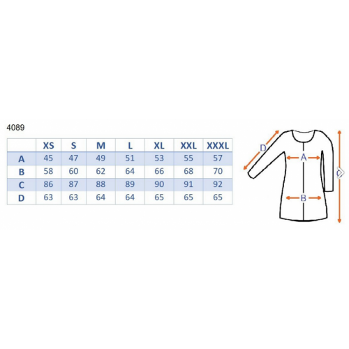 Be MaaMaa Tehotenské šaty, tunika s dl. rukávom - čierno/biele, vel´. XXXL