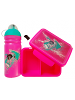 R&B Mědílek s.r.o. Desiatový box Zdravá desiata -Tenisky - ružový