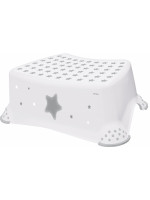 Stolička, schodík s protišmykom Baby Star - biely