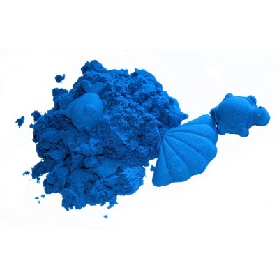 Adam Toys NaturSand Kinetický piesok - modrý - 2kg + formičky zadarmo
